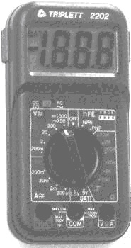 Triplett Model 2202 Digital Multimeter
